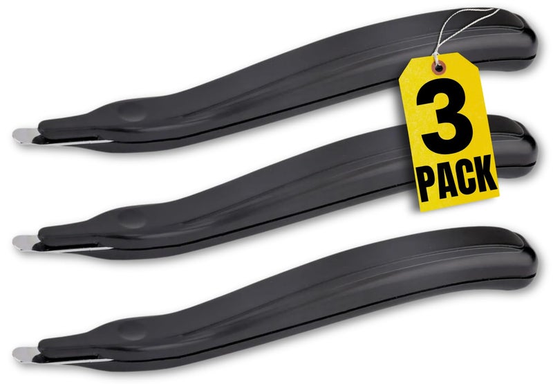 1InTheOffice Staple Remover Tool, Magnetic Staple Remover Stick, Easy Staple Puller Stick, "3 Pack " - Image 1